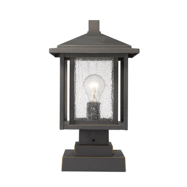 Z Lite Aspen 1 Light 16" Outdoor Pier Mounted Fixture 6