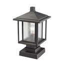 Z Lite Aspen 1 Light 16" Outdoor Pier Mounted Fixture 8
