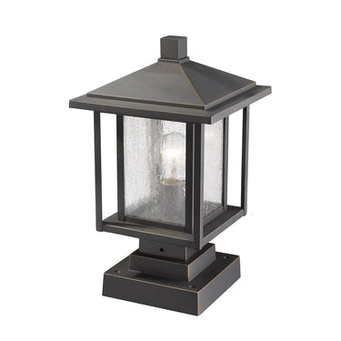 Z Lite Aspen 1 Light 16" Outdoor Pier Mounted Fixture 8