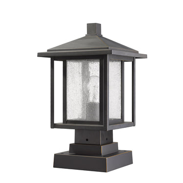 Z Lite Aspen 1 Light 16" Outdoor Pier Mounted Fixture 9