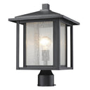 Z Lite Aspen 1 Light 16" Outdoor Post Mount Fixture 