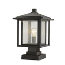 Z Lite Aspen 1 Light 17" Outdoor Pier Mounted Fixture 5