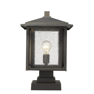 Z Lite Aspen 1 Light 17" Outdoor Pier Mounted Fixture 6