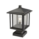 Z Lite Aspen 1 Light 17" Outdoor Pier Mounted Fixture 7