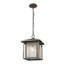 Z Lite Aspen 1 Light Outdoor Chain Mount Ceiling Fixture 1