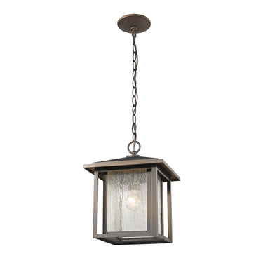 Z Lite Aspen 1 Light Outdoor Chain Mount Ceiling Fixture 1