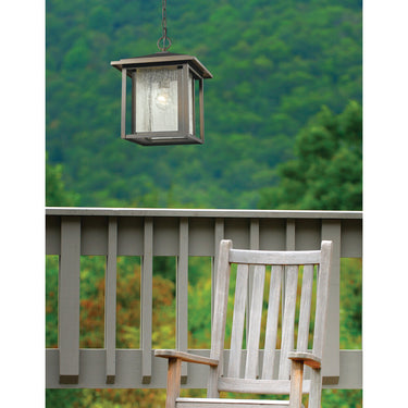 Z Lite Aspen 1 Light Outdoor Chain Mount Ceiling Fixture 2
