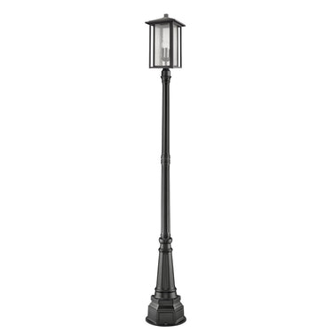 Z Lite Aspen 3 Light 106" Outdoor Post Mounted Fixture 1