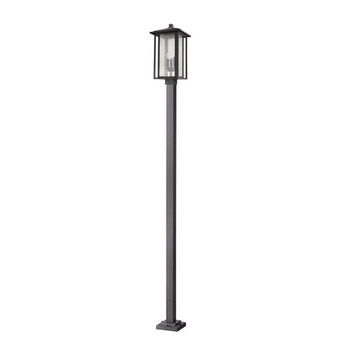 Z Lite Aspen 3 Light 116" Outdoor Post Mounted Fixture 1