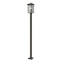 Z Lite Aspen 3 Light 116" Outdoor Post Mounted Fixture 2