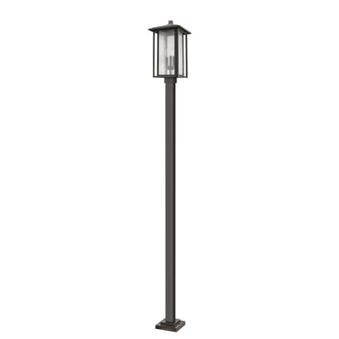 Z Lite Aspen 3 Light 116" Outdoor Post Mounted Fixture 3
