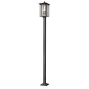 Z Lite Aspen 3 Light 116" Outdoor Post Mounted Fixture 