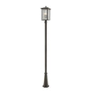 Z Lite Aspen 3 Light 118" Outdoor Post Mounted Fixture 2