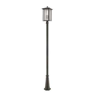 Z Lite Aspen 3 Light 118" Outdoor Post Mounted Fixture 3