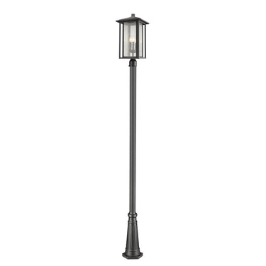 Z Lite Aspen 3 Light 118" Outdoor Post Mounted Fixture 