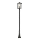 Z Lite Aspen 3 Light 118" Outdoor Post Mounted Fixture 