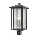 Z Lite Aspen 3 Light 22" Outdoor Post Mount Fixture 