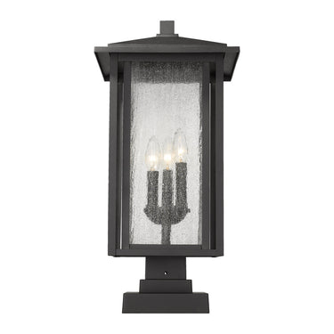 Z Lite Aspen 3 Light 23" Outdoor Pier Mounted Fixture 2