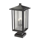 Z Lite Aspen 3 Light 23" Outdoor Pier Mounted Fixture 3