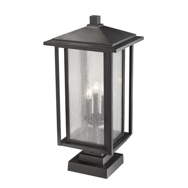 Z Lite Aspen 3 Light 23" Outdoor Pier Mounted Fixture 3
