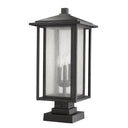 Z Lite Aspen 3 Light 23" Outdoor Pier Mounted Fixture 4
