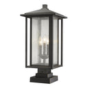 Z Lite Aspen 3 Light 23" Outdoor Pier Mounted Fixture 5