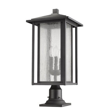 Z Lite Aspen 3 Light 24" Outdoor Pier Mounted Fixture 4