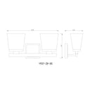 Z Lite Astor 2 Light Vanity Wall Sconce 7