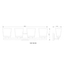 Z Lite Astor 4 Light Vanity Wall Sconce 7