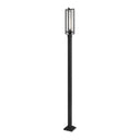 Z Lite Aura 1 Light 118" Outdoor Post Mounted Fixture 