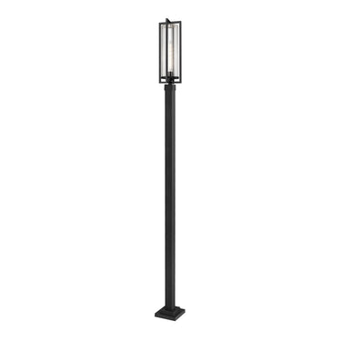 Z Lite Aura 1 Light 118" Outdoor Post Mounted Fixture 