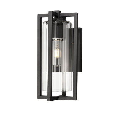Z Lite Aura 1 Light 12" Outdoor Wall Light 