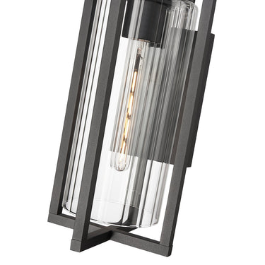 Z Lite Aura 1 Light 16" Outdoor Wall Light 3