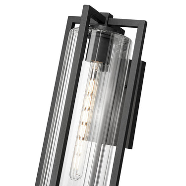 Z Lite Aura 1 Light 22" Outdoor Wall Light 3