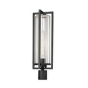 Z Lite Aura 1 Light 25" Outdoor Post Mount Fixture 1