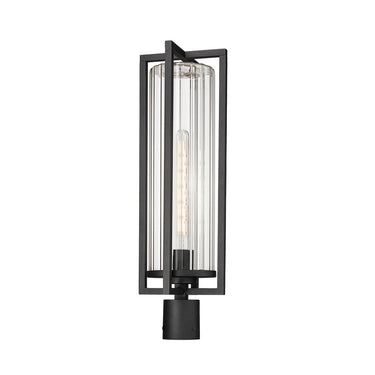 Z Lite Aura 1 Light 25" Outdoor Post Mount Fixture 1