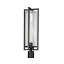 Z Lite Aura 1 Light 25" Outdoor Post Mount Fixture 4
