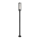 Z Lite Aura 1 Light 99" Outdoor Post Mounted Fixture 
