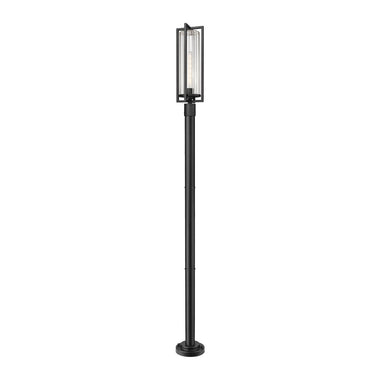 Z Lite Aura 1 Light 99" Outdoor Post Mounted Fixture 