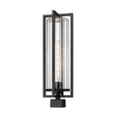 Z Lite Aura 1 Light Outdoor Post Mount Fixture 1