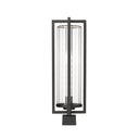 Z Lite Aura 1 Light Outdoor Post Mount Fixture 2
