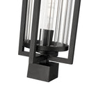 Z Lite Aura 1 Light Outdoor Post Mount Fixture 3