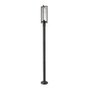 Z Lite Aura 1 Light Outdoor Post Mounted Fixture 1