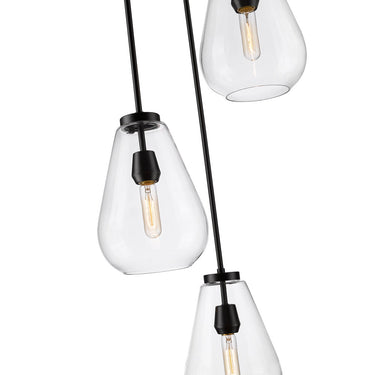 Z Lite Ayra 3 Light Chandelier 11