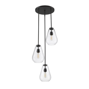 Z Lite Ayra 3 Light Chandelier 12