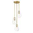 Z Lite Ayra 3 Light Chandelier 16