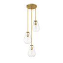 Z Lite Ayra 3 Light Chandelier 19