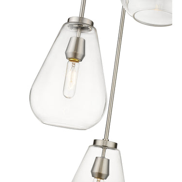 Z Lite Ayra 3 Light Chandelier 3