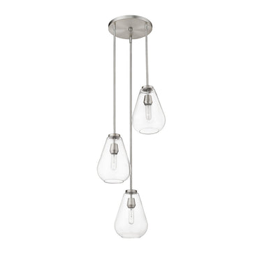 Z Lite Ayra 3 Light Chandelier 4