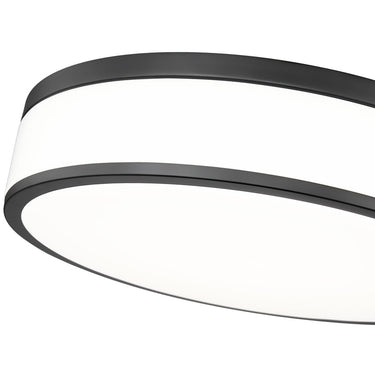 Z Lite Ballord 40W 1 Light 3" High Flush Mount 11